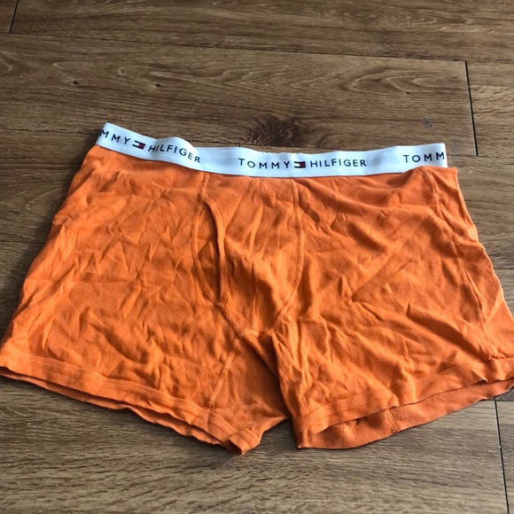 Orange Hilfiger Boxers - Picture 1 of 1